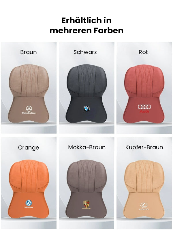 Auto-Kopfstützen- & Lendenkissen-Set