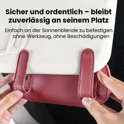 Leder-Brillenhalter
