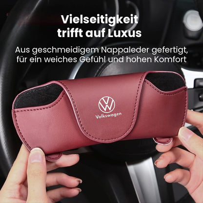 Leder-Brillenhalter