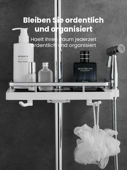 Universelles Duschstangen-Regal