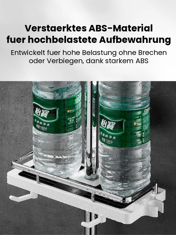 Universelles Duschstangen-Regal