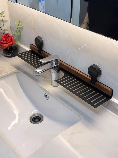 Saugnapf-Wasserhahn-Organizer