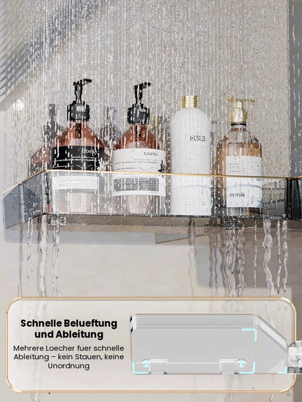 Wandmontage Eckaufbewahrung