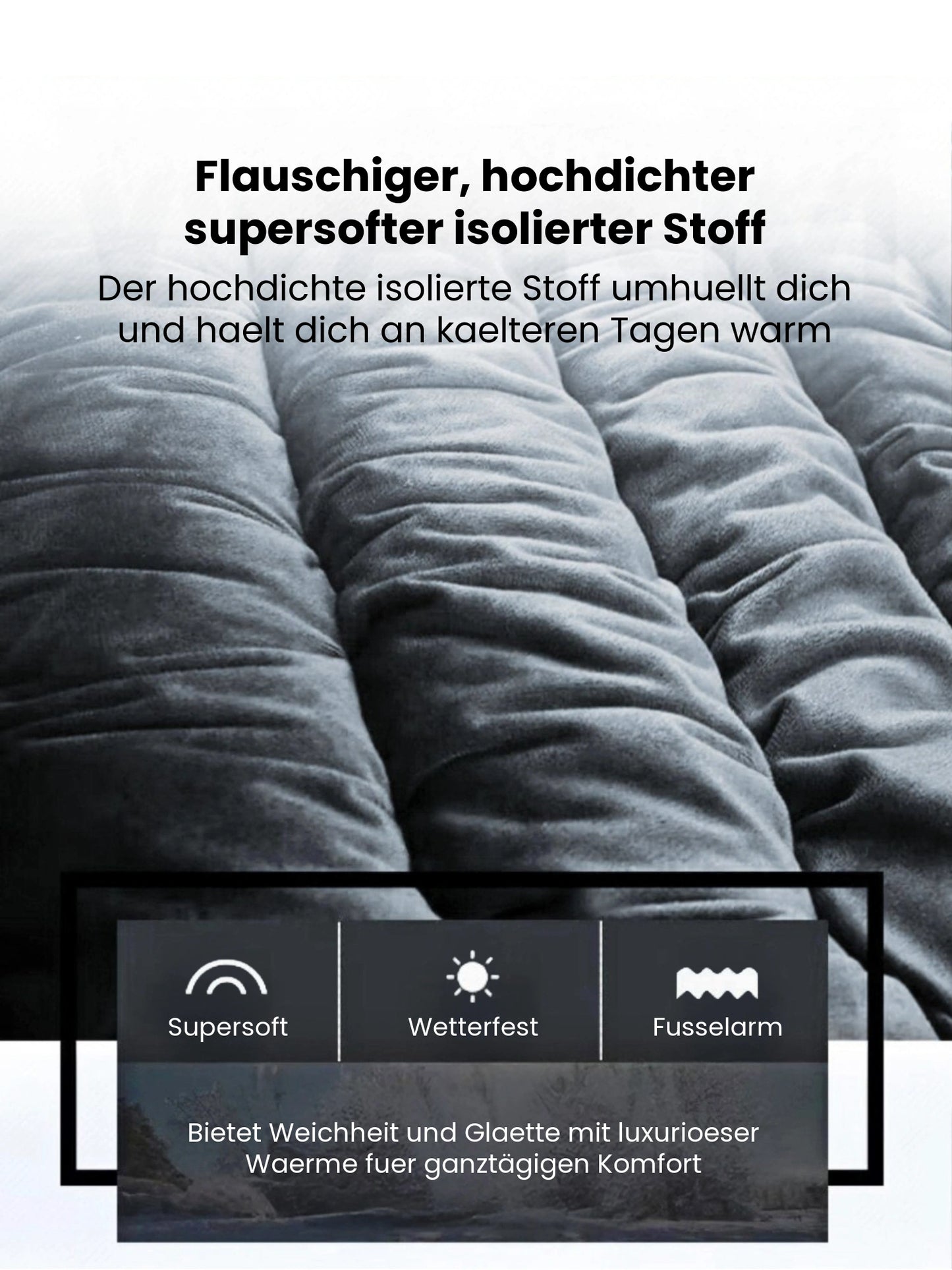 Gepolsterter Autositzbezug