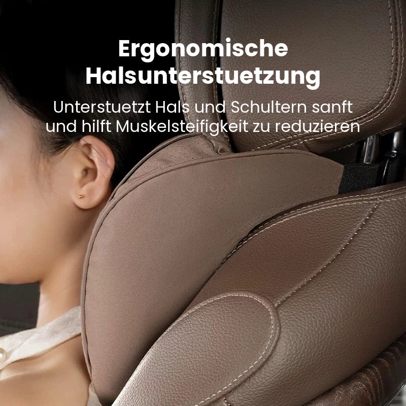 Auto-Kopfstützen- und Lendenkissen-Set