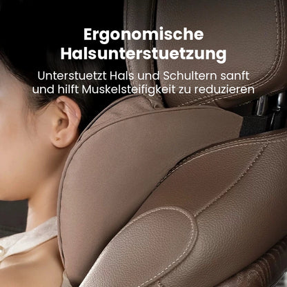 Auto-Kopfstützen- und Lendenkissen-Set