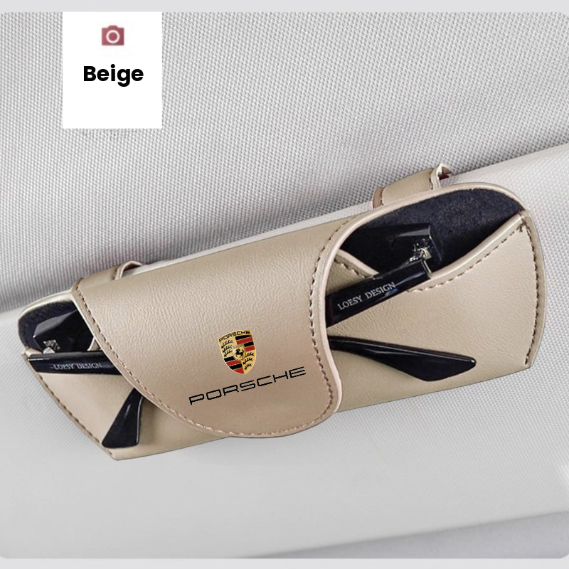 Leder-Brillenhalter