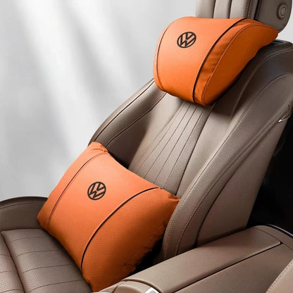 Auto-Kopfstützen- und Lendenkissen-Set