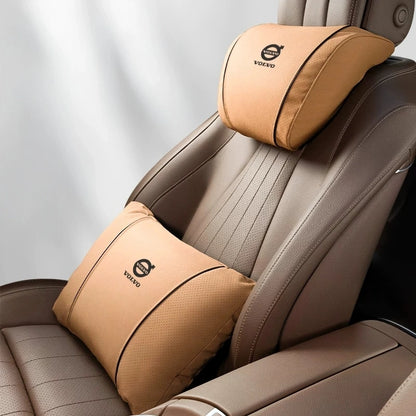 Auto-Kopfstützen- und Lendenkissen-Set