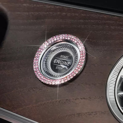 Auto Ein-Touch Start Kristallknopf