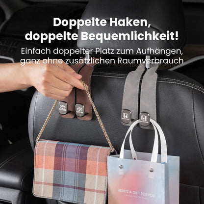 Premium Autositz-Haken aus Wildleder