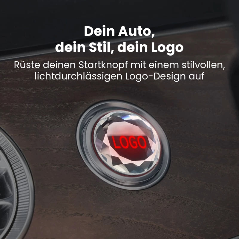 Auto Ein-Touch Start Kristallknopf