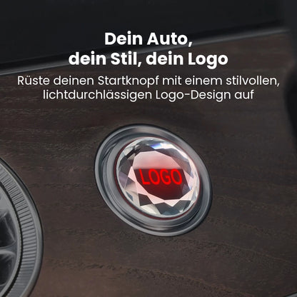 Auto Ein-Touch Start Kristallknopf