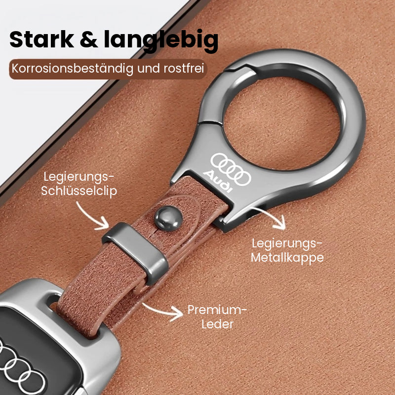 Leder-Auto schlüsselanhänger