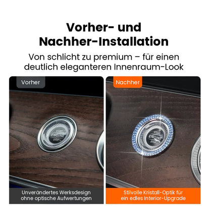 Auto Ein-Touch Start Kristallknopf