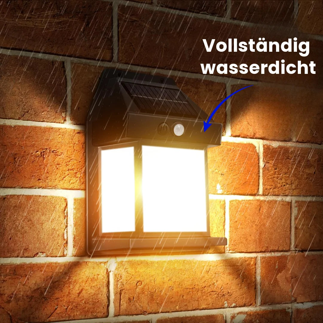 Wasserdichte solarbetriebene Lampe