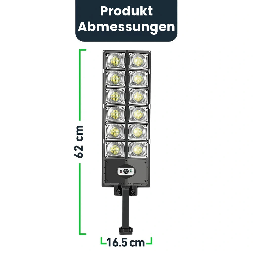 Leistungsstarke solarbetriebene LED